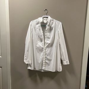 Women’s J Jill Shirt Size L Color White